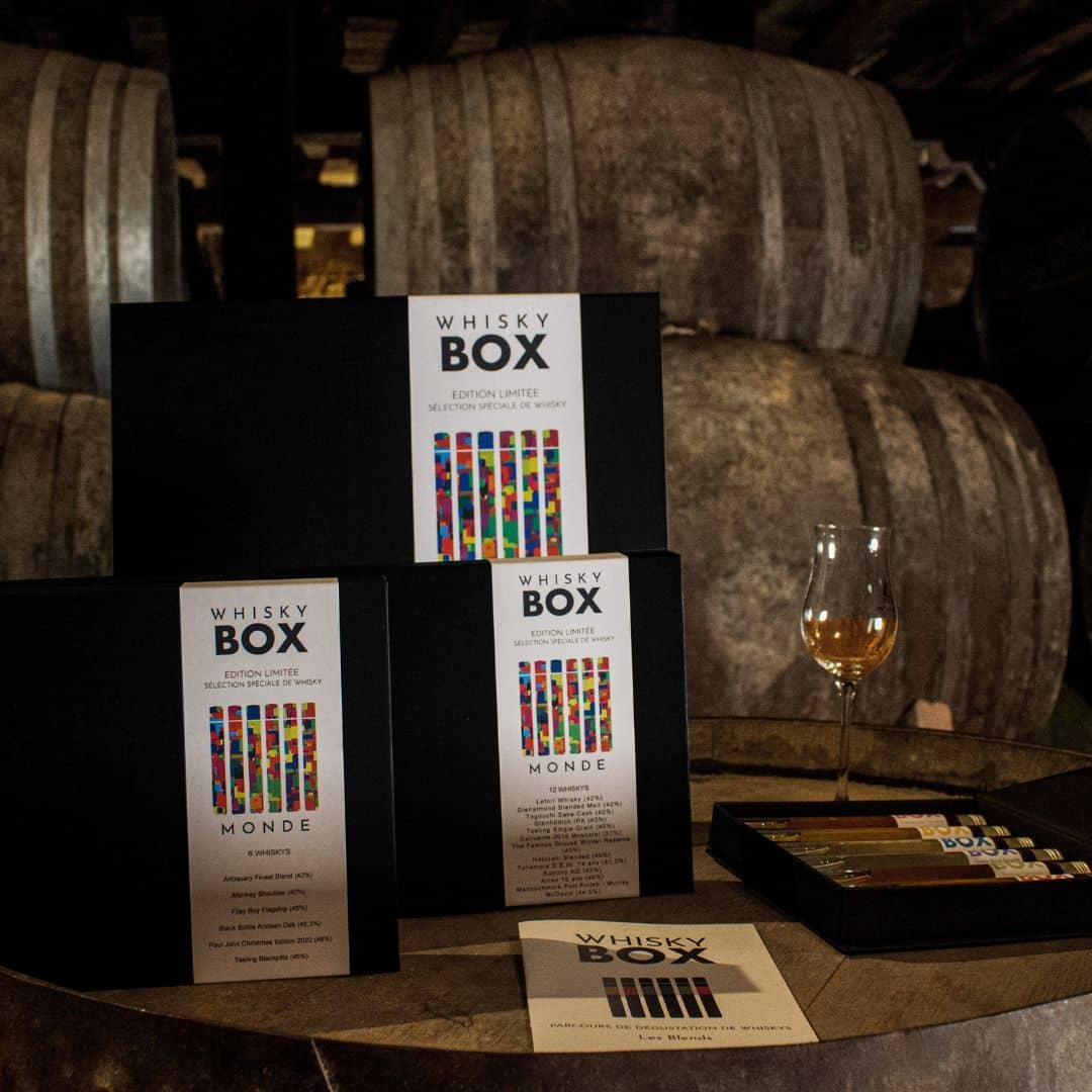 Coffret dégustation whisky du monde Whisky Box