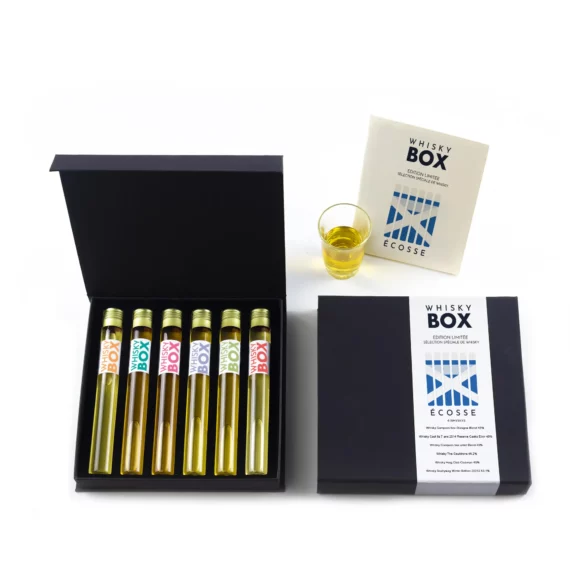 Coffret whiskys écosse