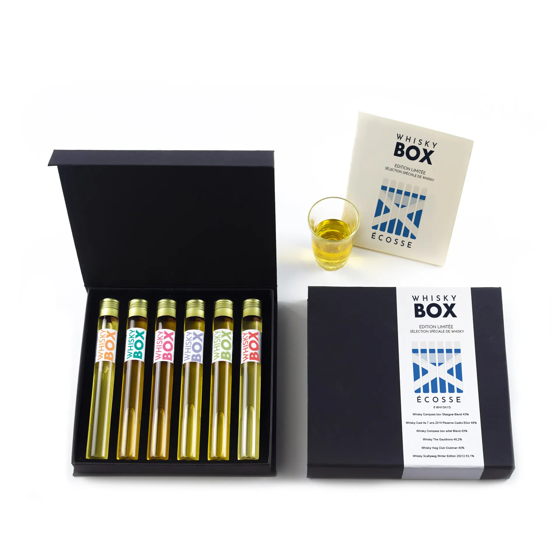 Coffret whiskys écosse