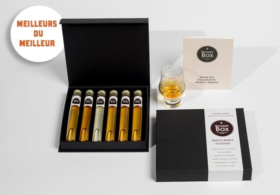 Coffret des meilleurs whiskys