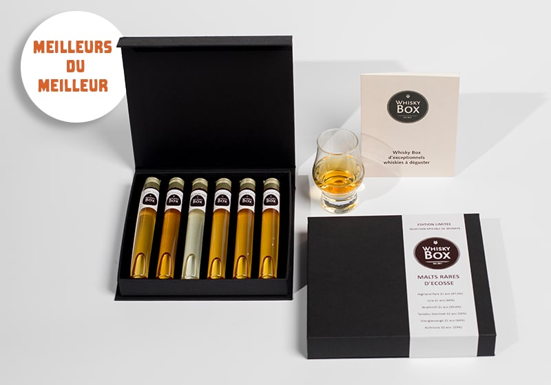 Coffret des meilleurs whiskys