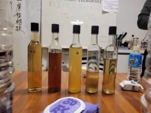 La distillerie produit des cheongju à base de riz