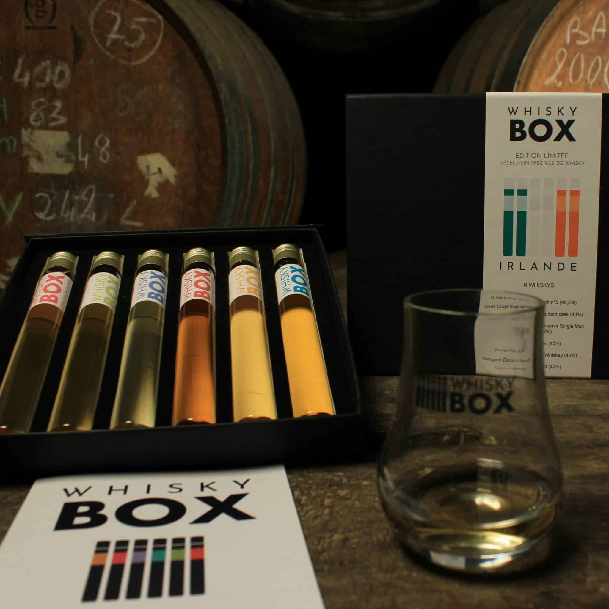 Coffret de dégustation Whiskies Irlandais