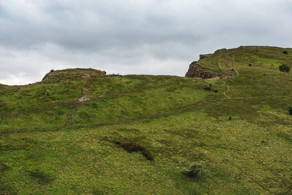 Arthur Seat à Edimbourg dans les Lowlands