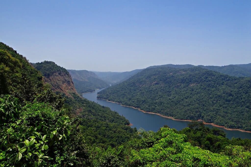 les ghats occidentaux proches de Goa