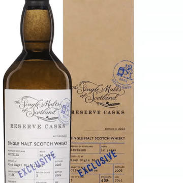 GLEN ELGIN 12 ANS 2009 RESERVE CASKS EXCLUSIVE ELIXIR