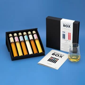 Coffret whiskybox France : 6 échantillons de whiskys représentant l'excellence à la française pour une expérience riche et authentique
