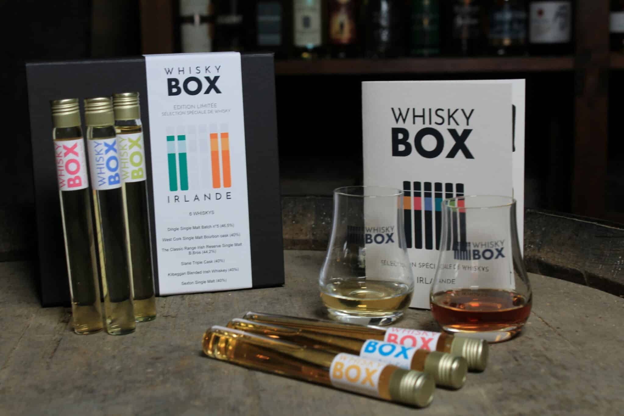 Coffret de dégustation Whiskies Irlandais