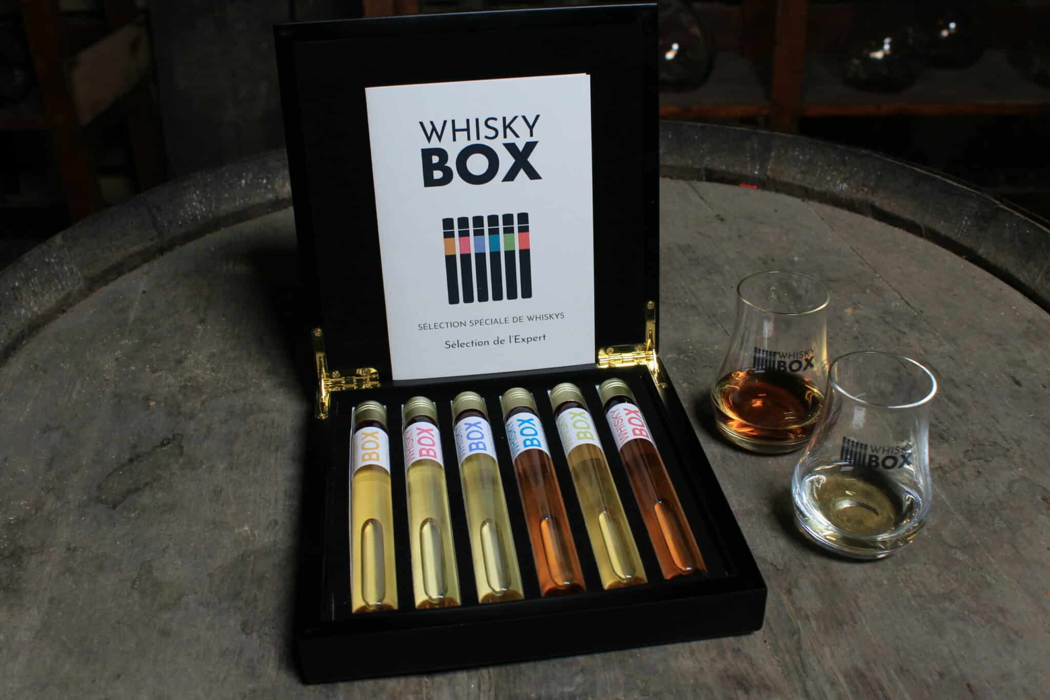 Coffret dégustation whisky