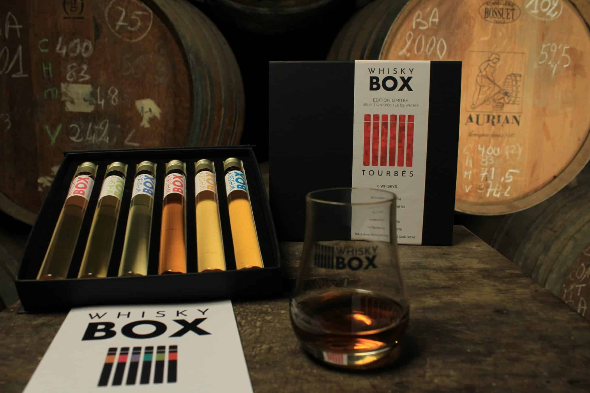 Coffret dégustation Whiskys Tourbés - WhiskyBox