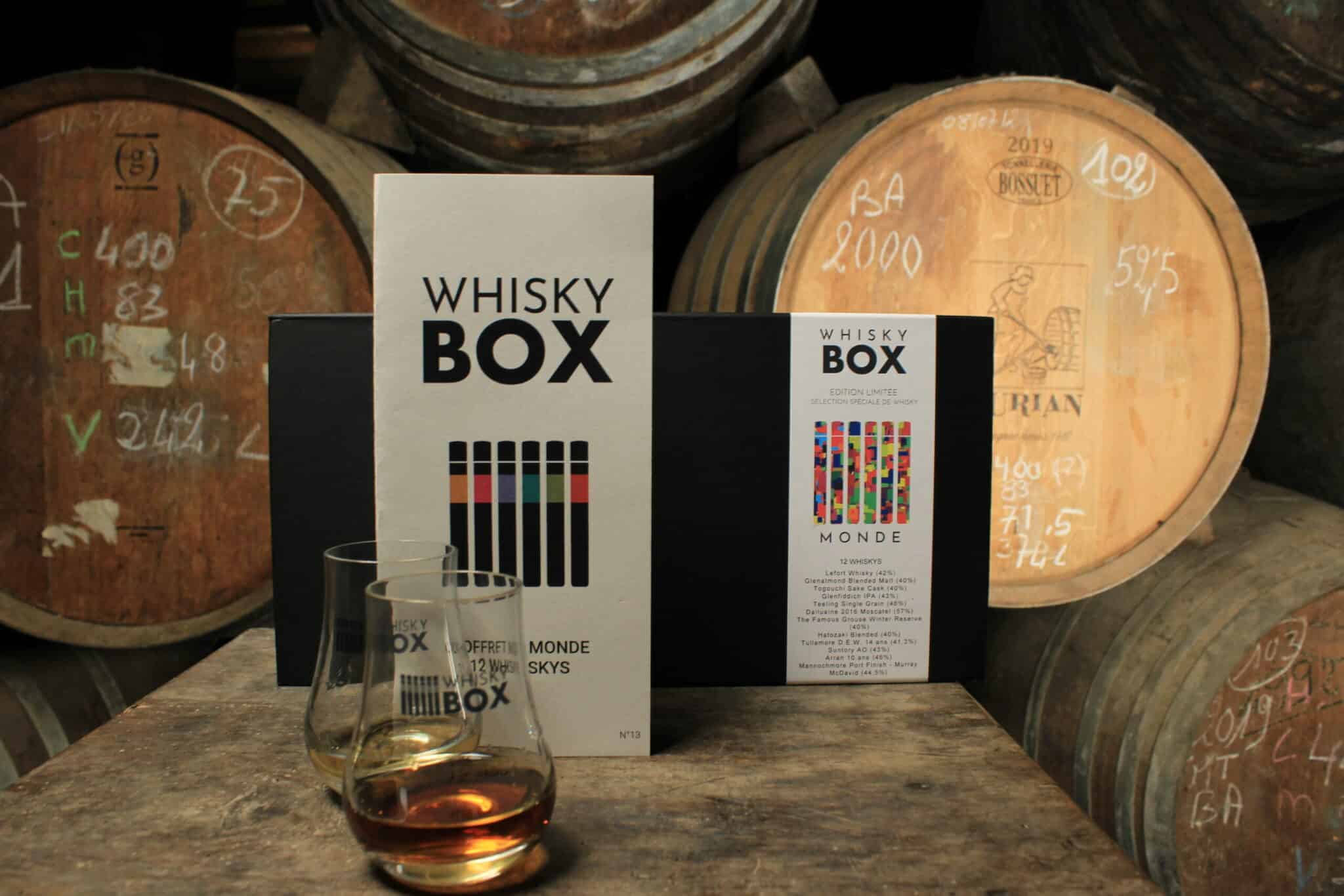 Coffret dégustation whisky du monde Whisky Box