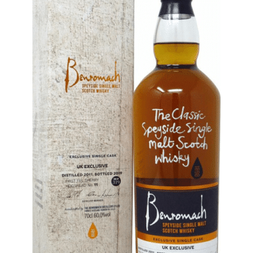Benromach 9 Ans 2011 First Fill Sherry Hogshead Single Cask 60,8%