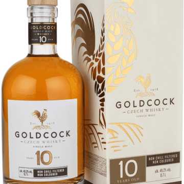 Gold Cock Peated Czech Whisky 49,2%