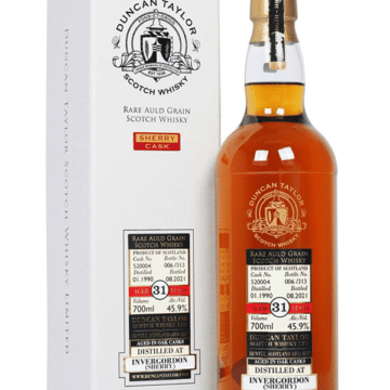 Invergordon 1990/2021 - 31 y.o. - #520004 - Rare Auld Grain (Duncan Taylor) 45,9%