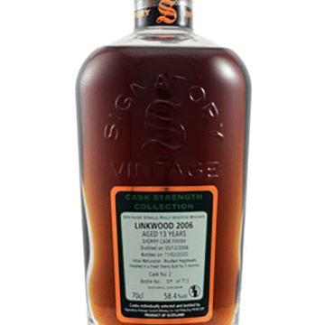 Linkwood 2006 13 ans 58.4% Signatory Vintage