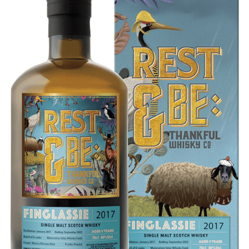 Rest & Be Thankful 5 Ans 2017 Finglassie Small Batch Sherry Finish 46%