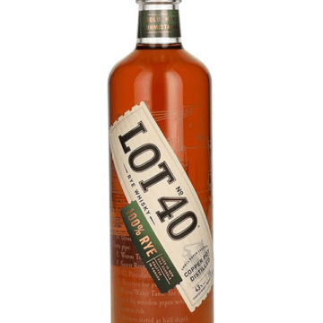 Lot No.40 100% Rye Whiskey New Equipment
