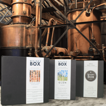 La collection de coffret de dégustation de whisky pour les amateurs de scotch comprenant le coffret Glen, le coffret Paul John et le coffret Single Cask