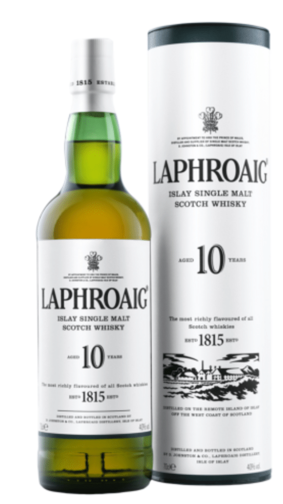 Laphroaig 10 ans et étui